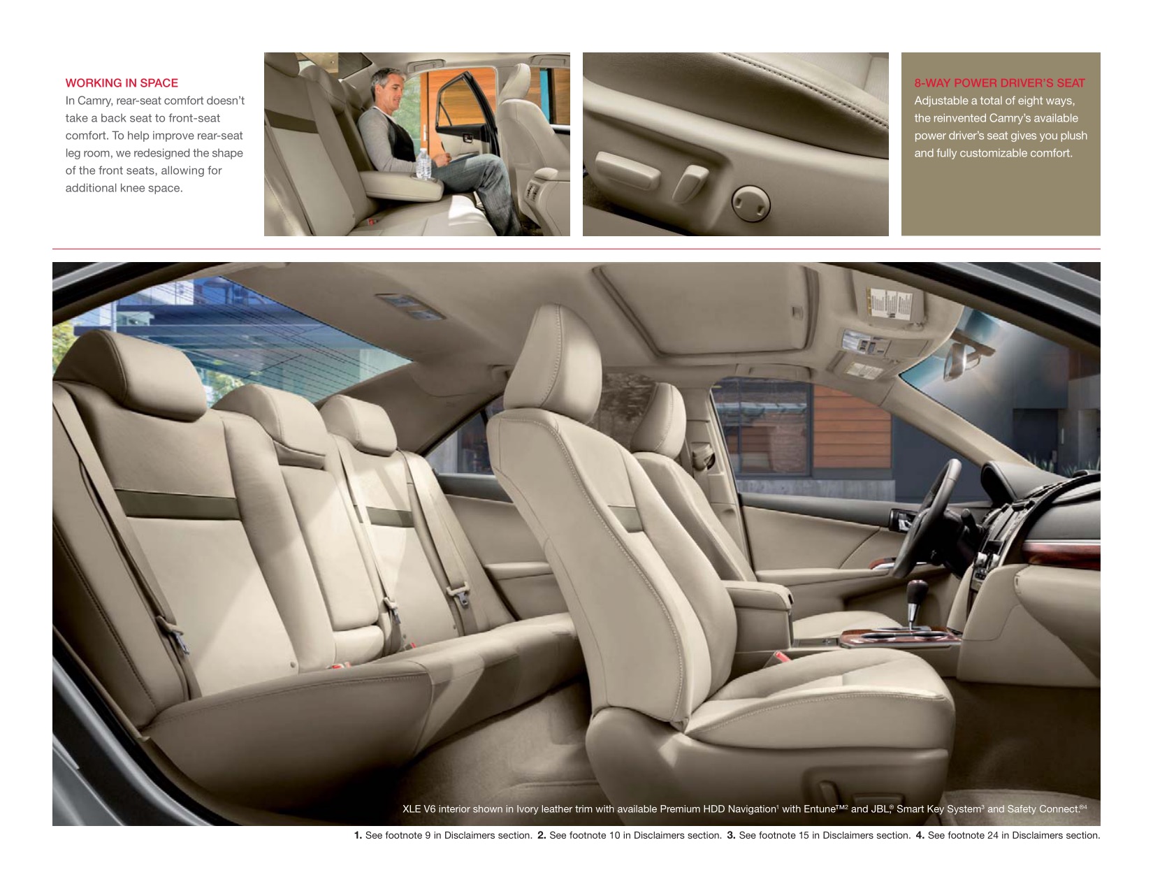 2012 Toyota Camry Brochure Page 25